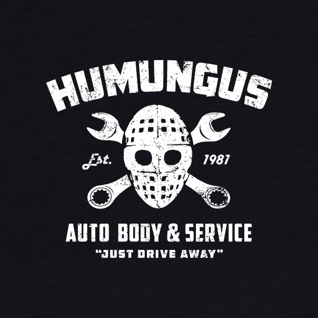 Humungus Auto Body (Black Print) by Miskatonic Designs